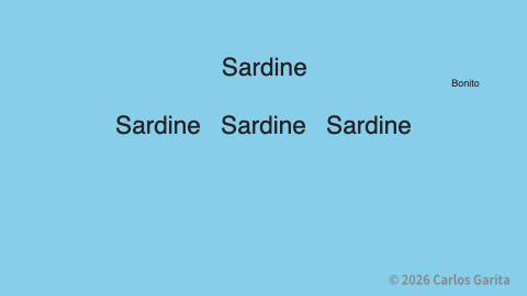 Bonito hunting sardines kanji animation